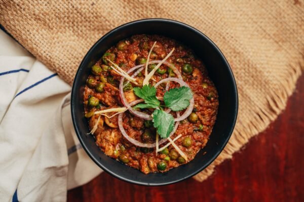 Handi Matar Mushroom